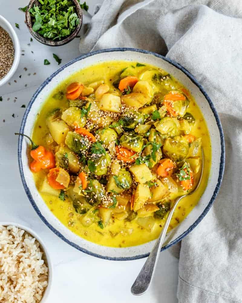 Brussel Sprout Curry
