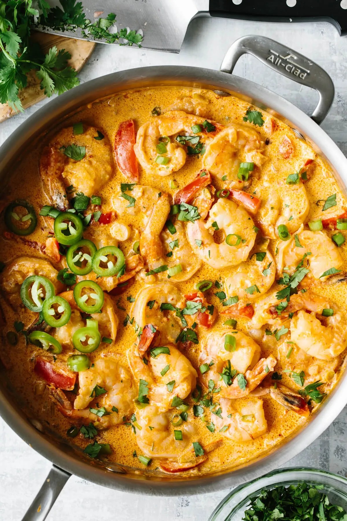Creamy Chipotle Shrimp